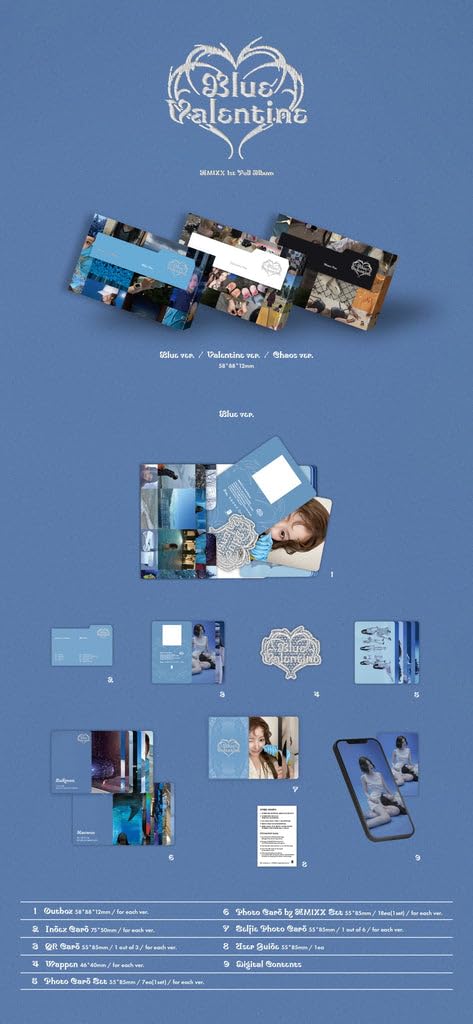 Amazon.co.jp: エヌミックス NMIXX Blue Valentine [Platform Album